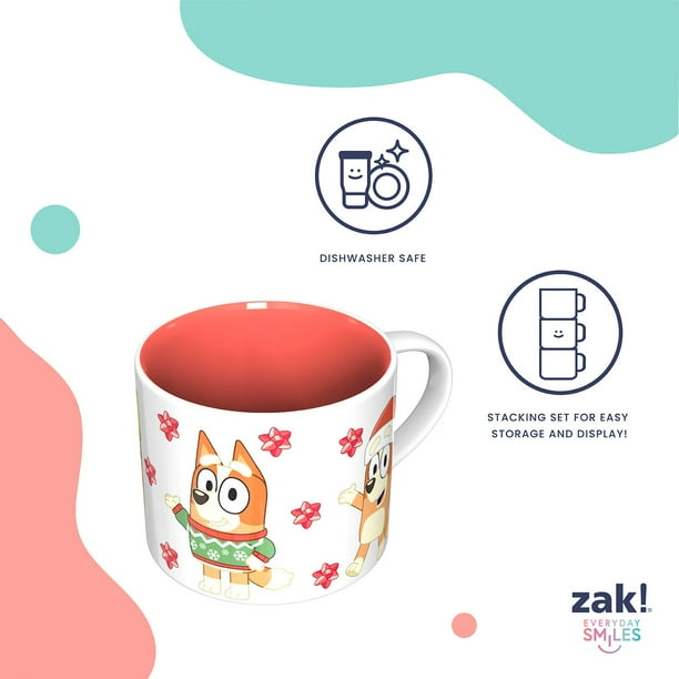 Zak Designs 15oz 4pk Ceramic Holiday Mugs in Gift Box - Samsclub.com