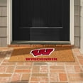 thumbnail image 5 of Logo Brands Wisconsin Badgers Doormat, 5 of 5