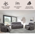 thumbnail image 2 of Fletcher Fabric 3-Piece Reclining Sofa Set, 2 of 11