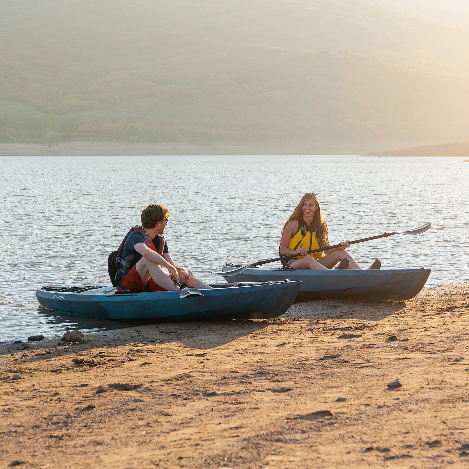 Lifetime Kenai Sit-On-Top Kayak Lightning Fusion, 2 Pack