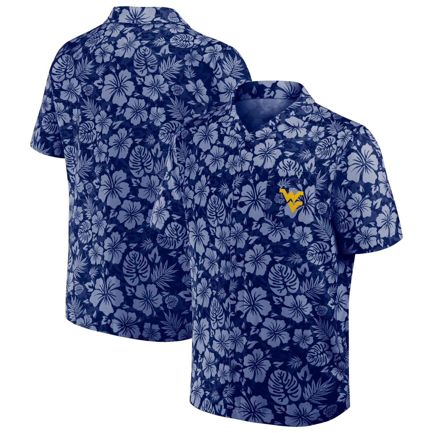 West Virginia Mountaineers Hawaiian Shirt - Samsclub.com