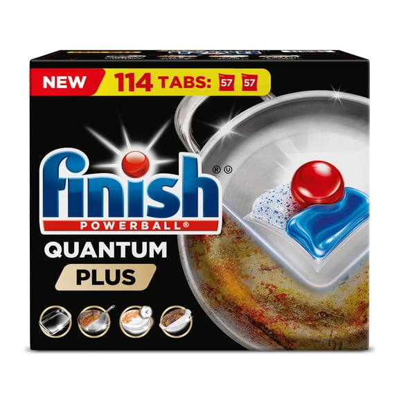 Quantum Plus Dishwasher Pods 114 ct, dishwasher detergent