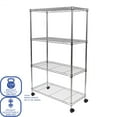 thumbnail image 4 of Seville Classics 4-Tier Steel Shelving, 30" x 14" x 49.5" H, 4 of 9