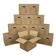thumbnail image 1 of UBMOVE Pack of 15 Premium Small Boxes with Handles 16 3/8" x 12 5/8" x 12 5/8", 1 of 4
