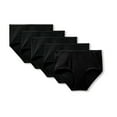 thumbnail image 1 of Jockey Women's 5-Pack Organic Cotton Stretch Modern Brief, 1 of 5