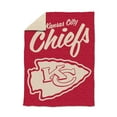 thumbnail image 1 of Logo Brands Kansas City Chiefs Luxe Dreams Throw, 60" x 80", 1 of 6