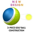 thumbnail image 5 of Member's Mark 3-Piece Yellow Golf Ball, 24 Balls, 5 of 6