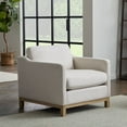 thumbnail image 1 of Newfield Upholstered Wood Base Accent Chair, Assorted Colors, 1 of 5