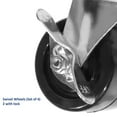 thumbnail image 4 of Seville Classics UltraHD 3" Rolling Swivel Wheels (Set of 4, 2 Locking), 4 of 7