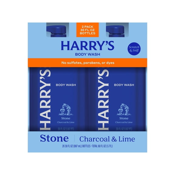 Harry’s Stone Twin Pack Body Wash, 30 fl. oz., 2 pk.