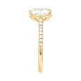 thumbnail image 6 of Oval Cut London Gemstone & 0.19 CT.T.W. Diamond Ring in 14K Gold, 6 of 7