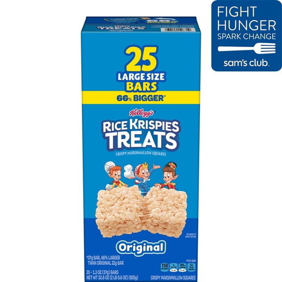 Rice Krispies Treats Original, 25 ct.