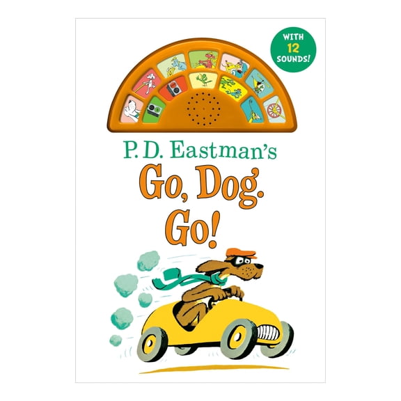 P.D. Eastman's Go, Dog. Go! With 12 Silly Sounds!, Board Book