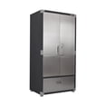 thumbnail image 1 of Seville Classics UltraHD Storage Cabinet with Bottom Drawer, 36” W x 18” D or 24” D x 72” H, 1 of 19