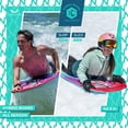 thumbnail image 2 of Alendec Hyperwing Hybrid Water Snow Board Sled, 42.5" with Coil Leash, 2 of 12