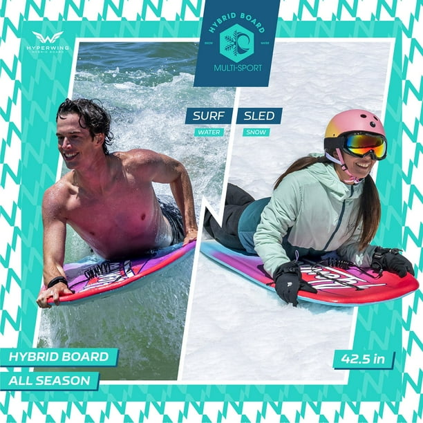 Alendec Hyperwing Hybrid Water Snow Board Sled, 42.5