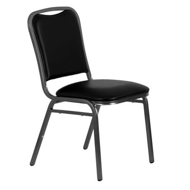 Flash Furniture Hercules Series Vinyl Banquet Chair Black