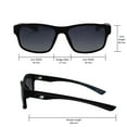thumbnail image 5 of New Balance NB870-079S Full Rim Rectangle Sunglasses, 5 of 5