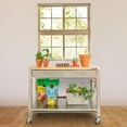 thumbnail image 18 of Seville Classics Home Work Center Island Table, 48" W x 24" D x 36" H, 18 of 19