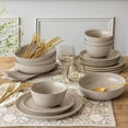 thumbnail image 2 of Over&back 16-Piece Artisan Stoneware Dinnerware Set, 2 of 6