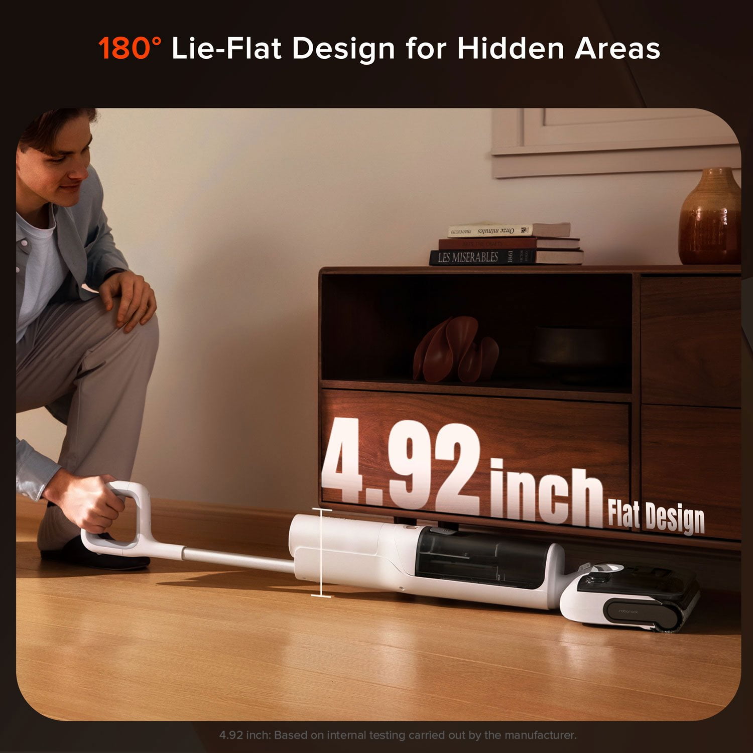 PAPAページ Roborock F25 RT Cordless Wet Dry Vacuum Mop Cleaner, 20000Pa