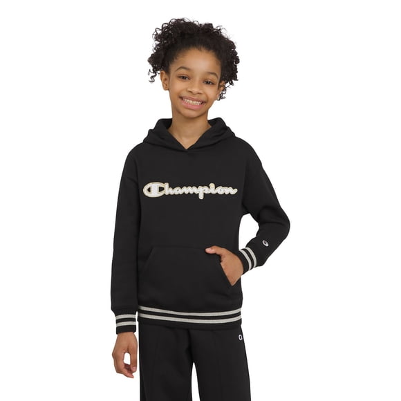 Champion Girls Logo Hoodie