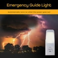 thumbnail image 5 of Ecoscapes Power Failure Emergency Night Light, Rechargeable, White, 2 pk., 5 of 8