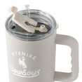 thumbnail image 6 of Logo Brands Wyoming Cowboys Stainless Steel Tumbler Set, 6 of 7