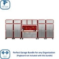 thumbnail image 2 of Seville Classics UltraHD 12-Piece Steel Garage Cabinet Storage Set with Rolling Workbench, 18 Feet Wide, 2 of 18
