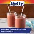 thumbnail image 5 of Hefty Jumbo Translucent Wrapped Plastic Straws, 7.75", 3, 000 ct., 5 of 5