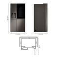 thumbnail image 5 of LG 27 cu. ft. Side-By-Side Refrigerator with InstaView, 5 of 9
