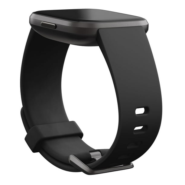 Fitbit Versa 2 Smartwatch Carbon (Black) with Bonus Bands (Olive