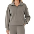 thumbnail image 1 of Member's Mark Women's Sandwash Half-Zip Pullover, 1 of 7