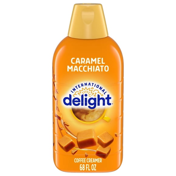 International Delight Liquid Non-Dairy Refrigerated Coffee Creamer, Caramel Macchiato, 68 fl. oz.