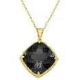 thumbnail image 1 of Solitaire Gemstone Pendant Necklace in 14K Gold, 1 of 6