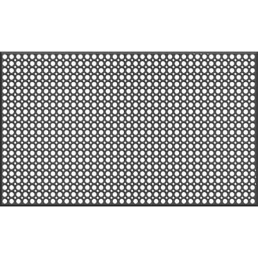 General Purpose WorkStep Floor Mat, Black (36" x 60" x .5")
