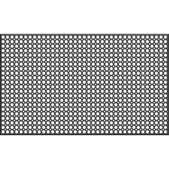 General Purpose WorkStep Floor Mat, Black (36" x 60" x .5")