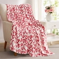 thumbnail image 1 of Hallmark™ Heartstring Plush Throw Blanket, 50" x 70", 1 of 5