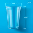 thumbnail image 3 of Member's Mark Clear Plastic Cups, 20 oz., 120 ct., 3 of 7