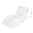thumbnail image 8 of Member's Mark 5.6' Clear Chaise Lounger Float, 8 of 8