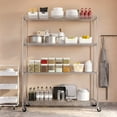 thumbnail image 14 of Seville Classics MEGA RACK 4-Tier NSF Steel Wire Shelving, 60" x 24" x 76" H, 14 of 17