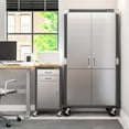 thumbnail image 16 of Seville Classics UltraHD Storage Cabinet, 36" W x 18" D x 72" H, 16 of 20