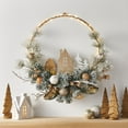 thumbnail interactive-video image 1 of Member's Mark 24" Pre-Lit Village Wreath, 1 of 5