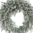 thumbnail image 2 of Member's Mark Pre-Lit 32" Flocked Wreath, 2 of 3