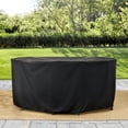 thumbnail image 4 of Member's Mark Savannah Round High Patio Fire Dining Set with Sunbrella Fabric, 7pc, 4 of 4