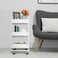 thumbnail image 7 of Seville Classics 3-Tier Steel Cart, 16.7" W x 13.9" D x 34.9" H, 7 of 7