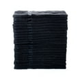 thumbnail image 1 of Hometex 100% Cotton Lightweight Hand Towels 12-pk. 16" x 27", Black, 1 of 4