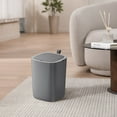 thumbnail image 6 of EKO Morandi Motion Sensor Trash Can, Matte Black (3.17Gal, 12L), 6 of 6