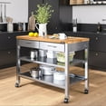 thumbnail image 4 of Seville Classics Home Workcenter Island Shelf, 1 Pack, 4 of 4