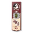 thumbnail image 1 of YouTheFan Florida State Seminoles 6"x19" 3D Stadium View Banner, 1 of 6
